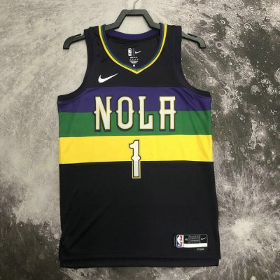 NBA 1 Williamson New Orleans Pelicans 22-23 city Maillot imprimé